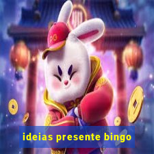 ideias presente bingo